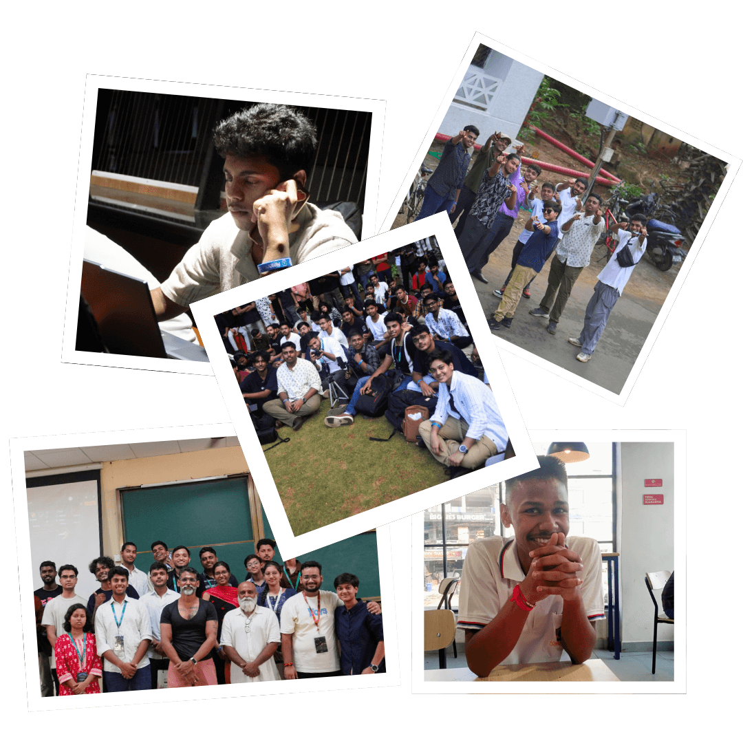 A collage of photos taken by IRIS Society members